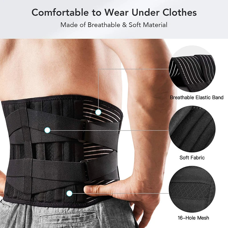 Lower Back Brace- Lumbar Support