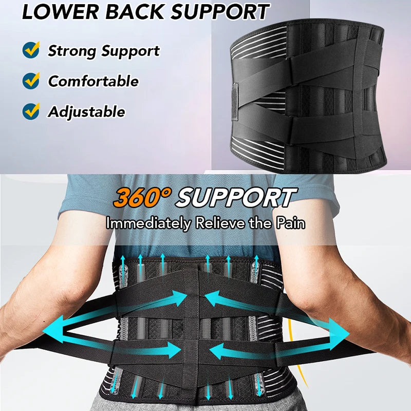 Lower Back Brace- Lumbar Support